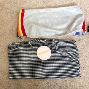 Two tube tops
